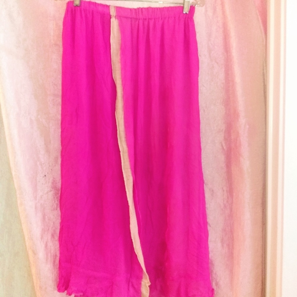 Deliciously Chic Comme des Garcons Hot Pink Skirt